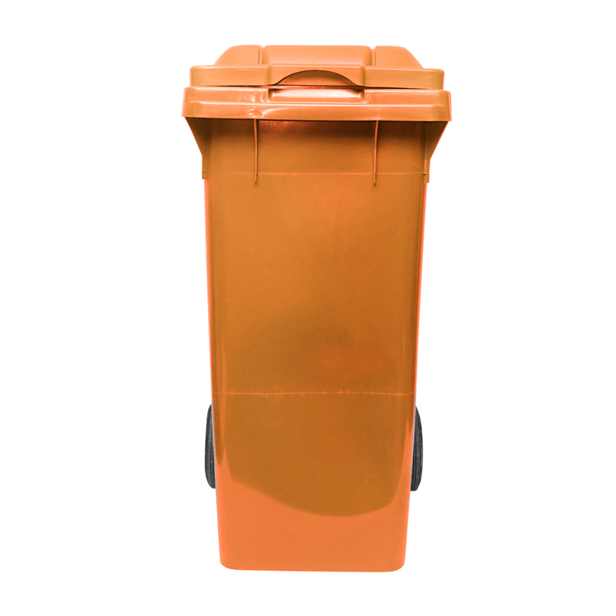 Cestino per rifiuti arancione da 120 litri Breckner Germany