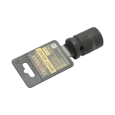 Chiave a bussola a impatto Crownman da 17 mm, attacco quadro da 1/2 pollice in acciaio Cr-Mo - immagine 2