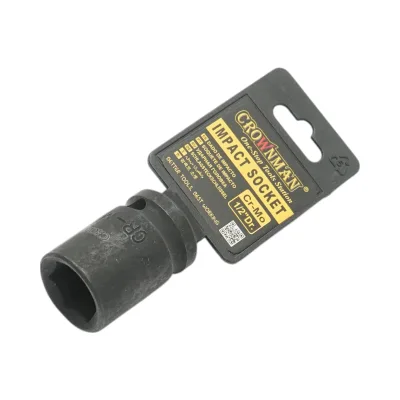 Chiave a bussola a impatto Crownman da 17 mm, attacco quadro da 1/2 pollice in acciaio Cr-Mo - immagine 3
