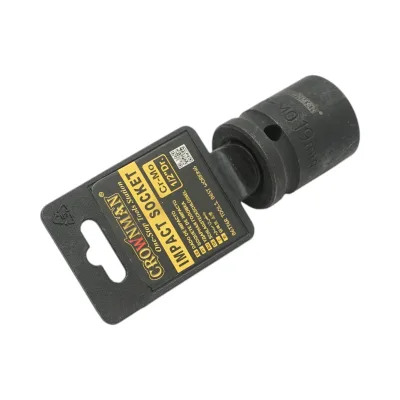 Chiave a bussola a impatto Crownman da 19 mm, attacco quadro da 1/2 pollice in acciaio Cr-Mo - immagine 3
