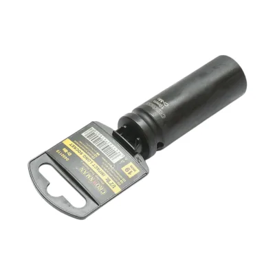 Chiave a bussola a impatto Crownman da 19 mm, quadrata in acciaio Cr-Mo da 1/2". - immagine 3