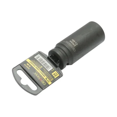 Chiave a bussola a impatto Crownman da 24 mm, attacco quadro da 1/2" in acciaio Cr-Mo - immagine 3