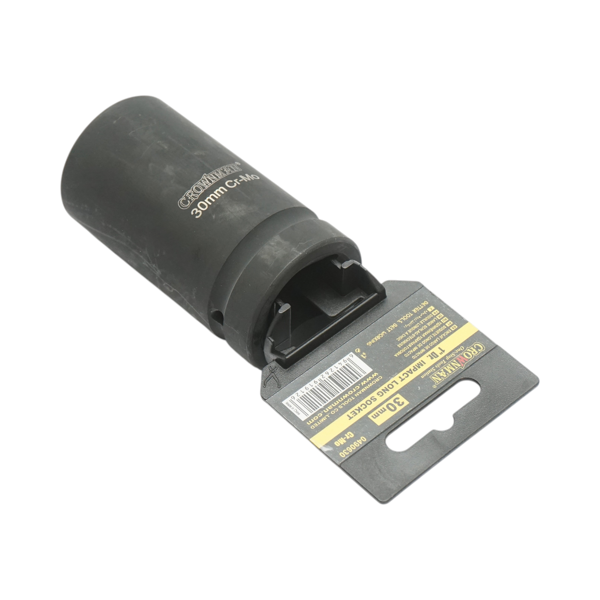Chiave a bussola a impatto Crownman da 30 mm, quadrata da 1 pollice, in acciaio Cr-Mo - immagine 3
