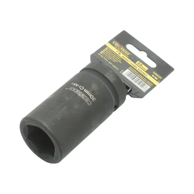 Chiave a bussola a impatto Crownman da 30 mm, quadrata da 1 pollice, in acciaio Cr-Mo - immagine 2