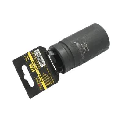 Chiave a bussola a impatto Crownman da 32 mm, attacco quadro da 1 pollice in acciaio Cr-Mo - immagine 3