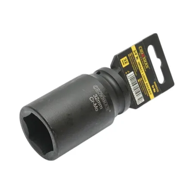 Chiave a bussola a impatto Crownman da 32 mm, attacco quadro da 3/4 di pollice in acciaio Cr-Mo - immagine 2