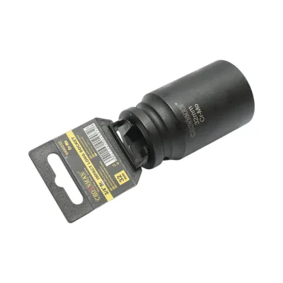 Chiave a bussola a impatto Crownman da 32 mm, attacco quadro da 3/4 di pollice in acciaio Cr-Mo - immagine 3