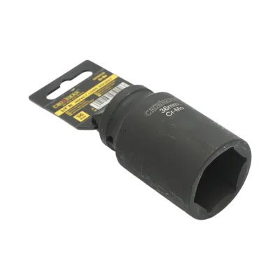 Chiave a bussola a impatto Crownman da 36 mm, attacco quadro da 3/4" in acciaio Cr-Mo - immagine 4