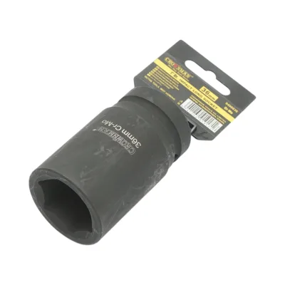 Chiave a bussola a impatto Crownman da 36 mm, quadrata da 1 pollice, in acciaio Cr-Mo - immagine 3