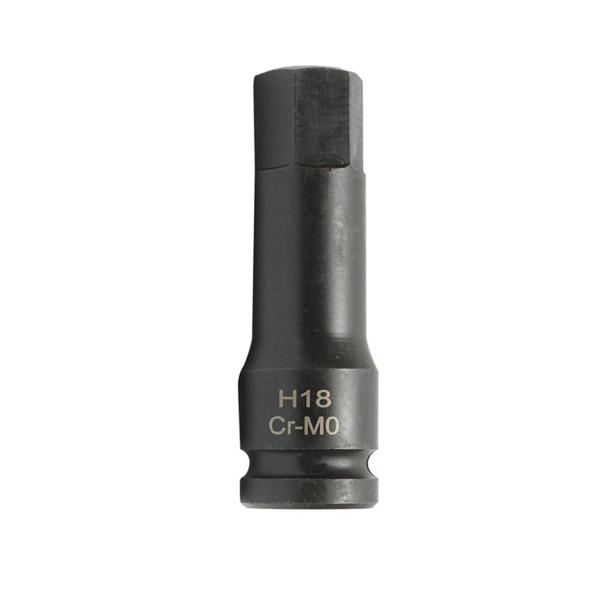 Chiave a bussola a impatto esagonale H18, 78 mm, quadrata 1/2 Cr-Mo