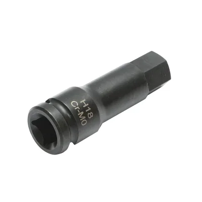 Chiave a bussola a impatto esagonale H18, 78 mm, quadrata 1/2 Cr-Mo - immagine 4