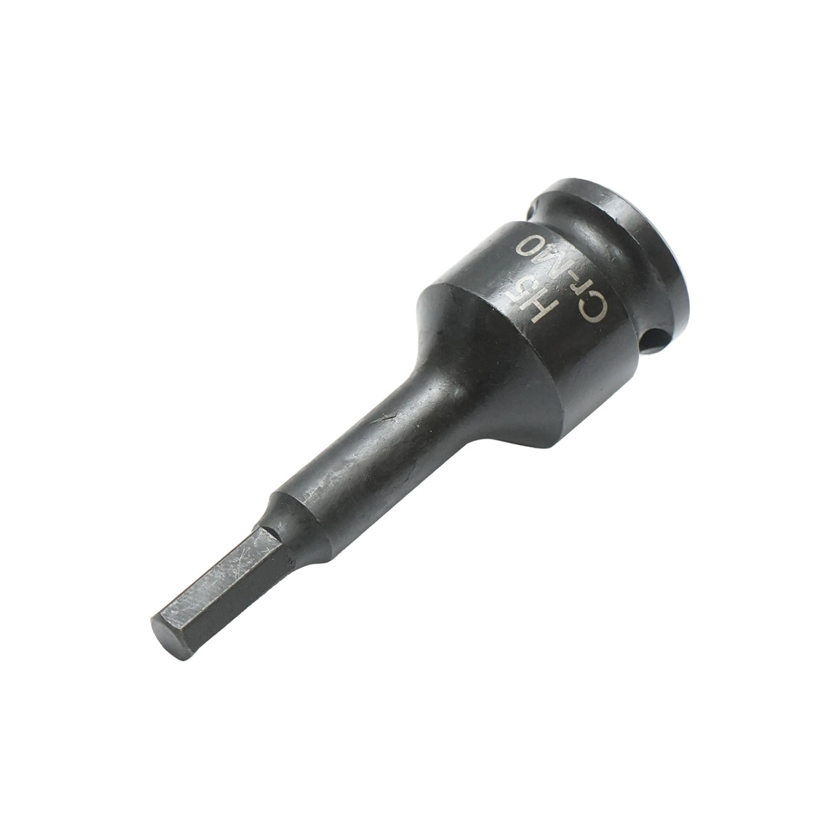 Chiave a bussola a impatto esagonale H5, 60 mm, quadrata 3/8 Cr-Mo - immagine 2