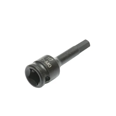 Chiave a bussola a impatto esagonale H7, 60 mm, quadrata 3/8 Cr-Mo - immagine 4