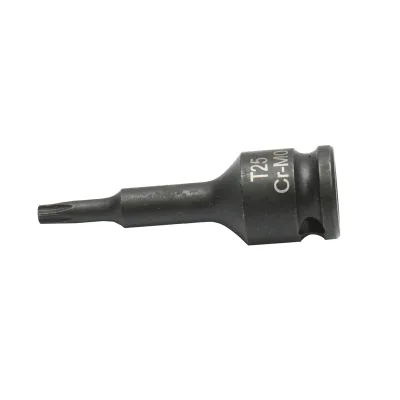 Chiave a bussola a impatto Torx T25, 60 mm, quadrata 3/8 Cr-Mo - immagine 3