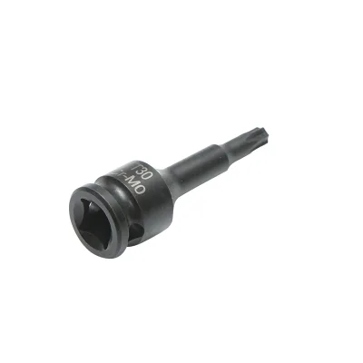 Chiave a bussola a impatto Torx T30, 60 mm, quadrata 3/8 Cr-Mo - immagine 4