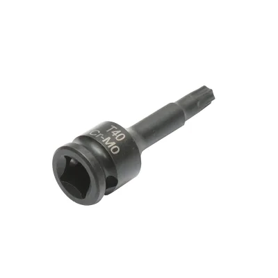 Chiave a bussola a impatto Torx T40, 60 mm, quadrata 3/8 Cr-Mo - immagine 4