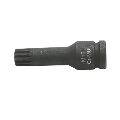 Chiave a bussola a percussione scanalata M16, 78 mm, 1/2 quadrato Cr-Mo - immagine 3