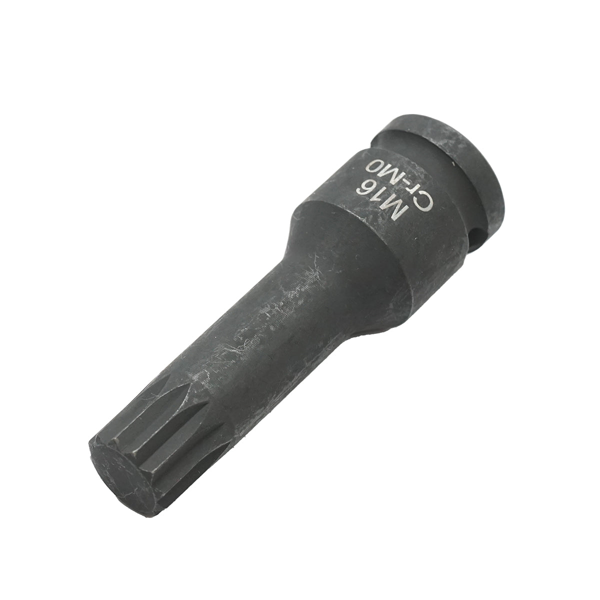 Chiave a bussola a percussione scanalata M16, 78 mm, 1/2 quadrato Cr-Mo - immagine 2