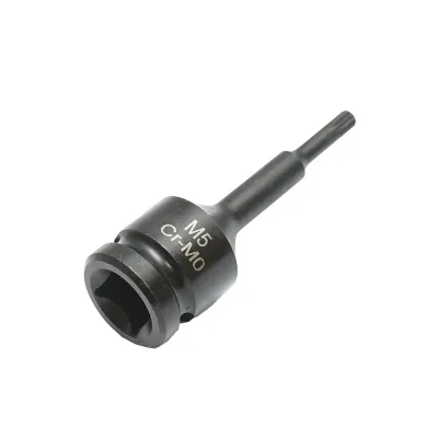 Chiave a bussola a percussione scanalata M5, 78 mm, 1/2 quadrato Cr-Mo - immagine 4