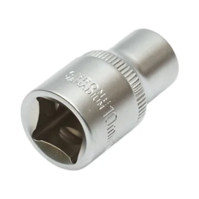 Chiave a bussola quadrata Crownman da 10 mm 1/2 Cr-V - immagine 4
