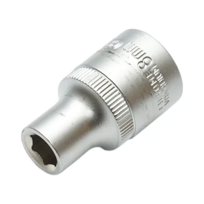 Chiave a bussola quadrata Crownman da 8 mm 1/2 Cr-V - immagine 3