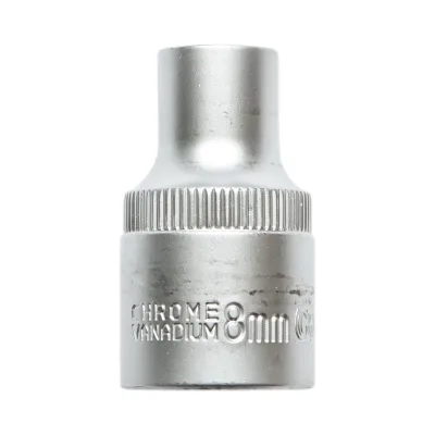 Chiave a bussola quadrata Crownman da 8 mm 1/2 Cr-V - immagine 2