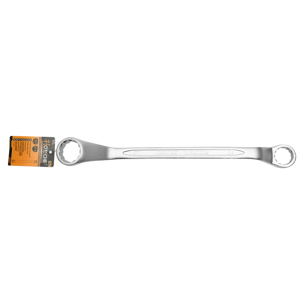 Chiave a cricchetto doppia 24x27 mm Hoteche