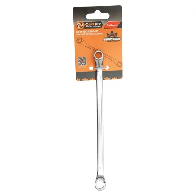 Chiave a cricchetto doppia 8x9 mm professionale Coofix - immagine 2