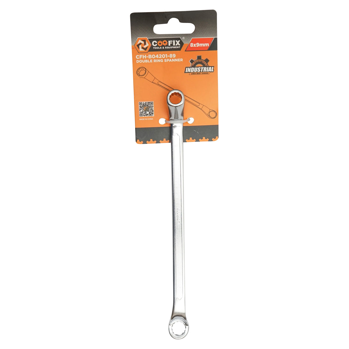 Chiave a cricchetto doppia 8x9 mm professionale Coofix - immagine 2
