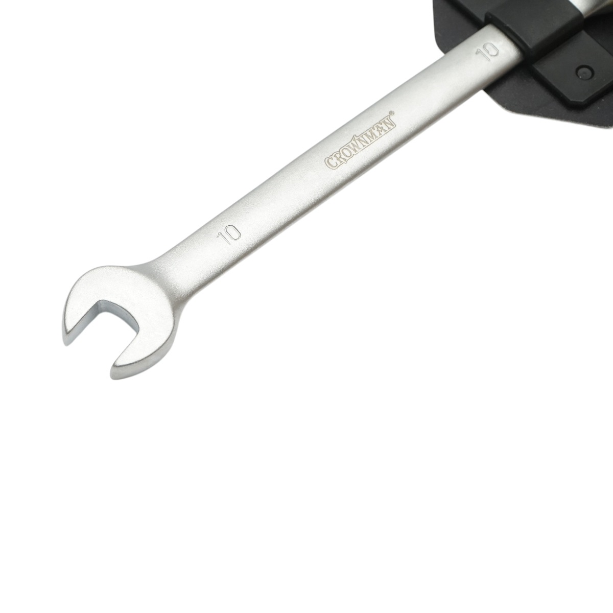 Chiave combinata Crownman da 10 mm in acciaio Cr-V con cricchetto - immagine 4