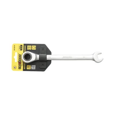Chiave combinata Crownman da 10 mm in acciaio Cr-V con cricchetto