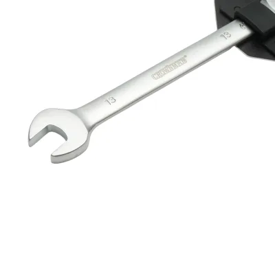 Chiave combinata Crownman da 13 mm in acciaio Cr-V con cricchetto - immagine 4
