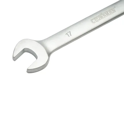 Chiave combinata Crownman da 17 mm in acciaio Cr-V con cricchetto - immagine 4