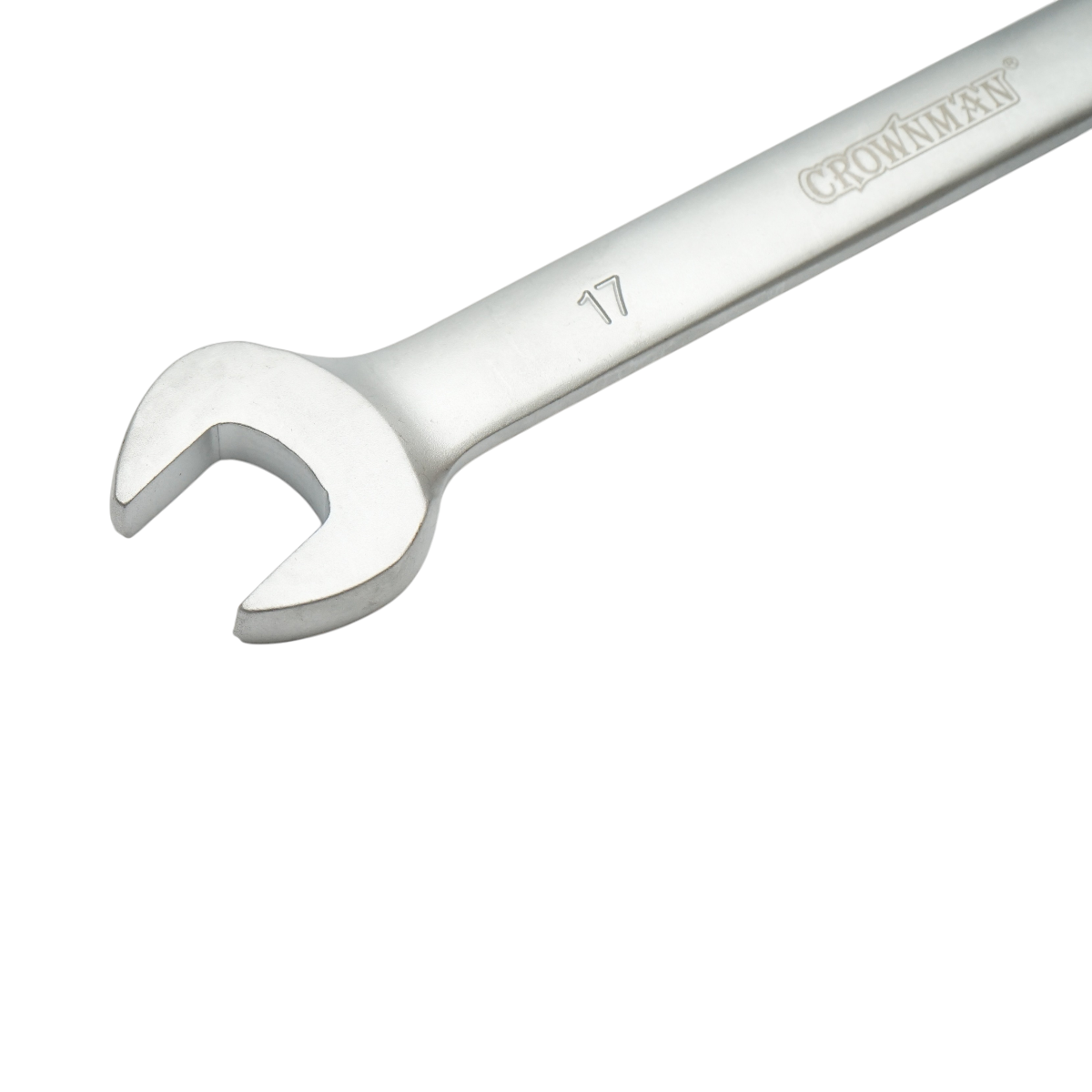 Chiave combinata Crownman da 17 mm in acciaio Cr-V con cricchetto - immagine 4