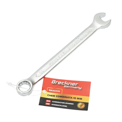 Chiave combinata fissa e a cricchetto da 10 mm Breckner Germany - immagine 3