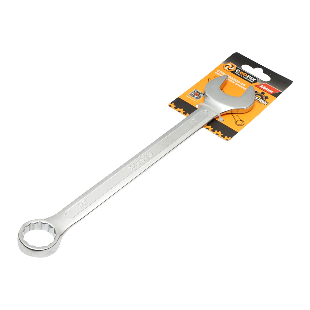 Chiave combinata fissa e a cricchetto da 24 mm professionale Coofix - immagine 2