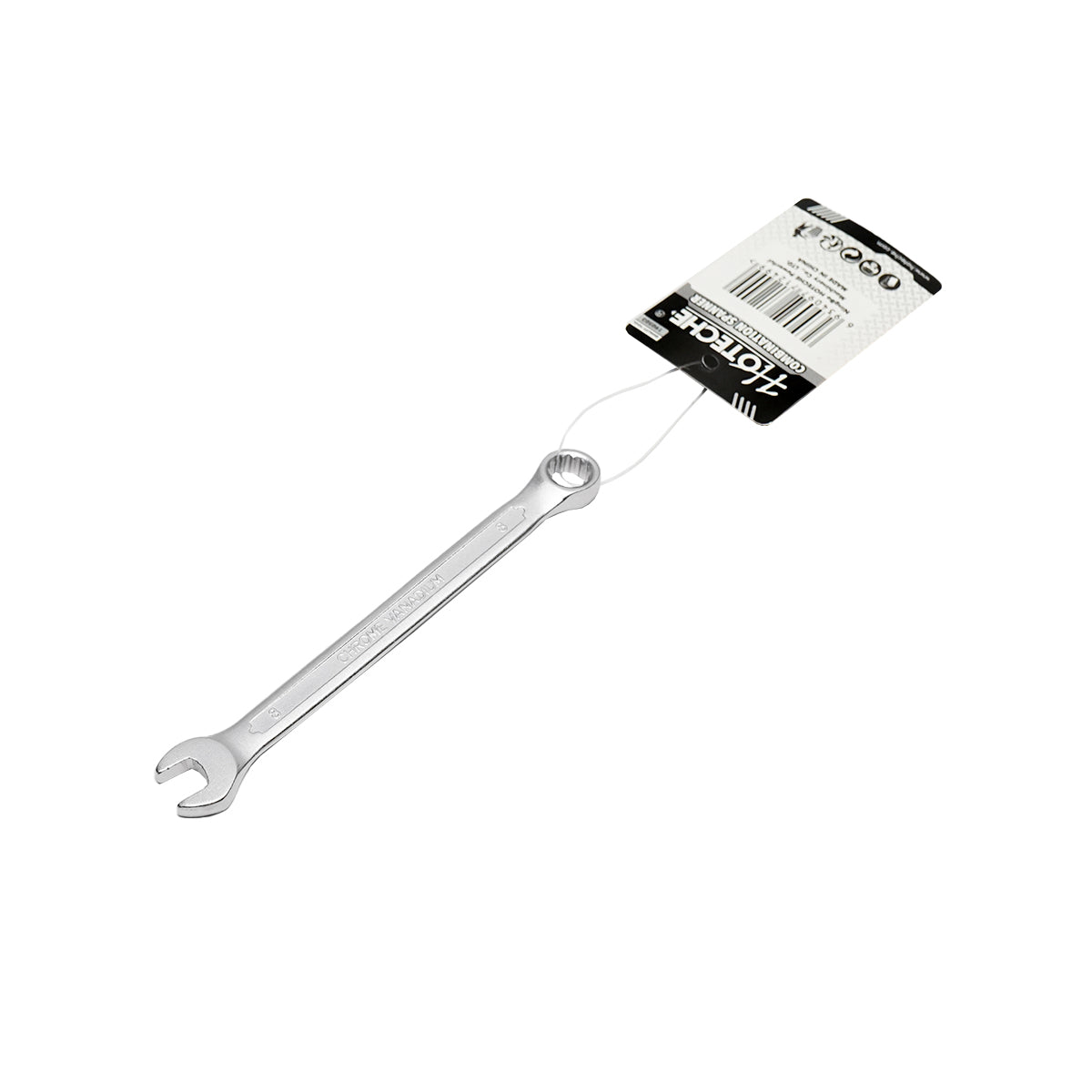 Chiave combinata fissa e a cricchetto da 8 mm Hoteche - immagine 3