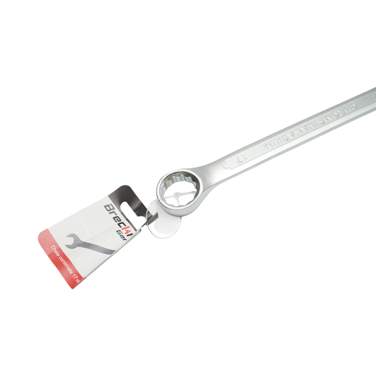 Chiave combinata professionale in acciaio Cr-V da 17 mm Breckner Germany - immagine 5