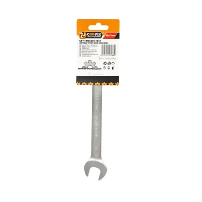 Chiave fissa doppia 16x17 mm professionale Coofix - immagine 2