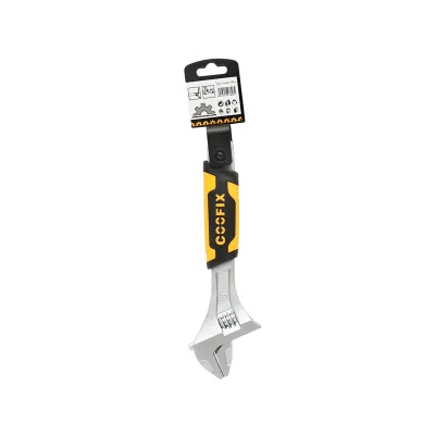 Chiave francese regolabile 200 mm con manico in gomma antiscivolo professionale 8 pollici GripPlus - immagine 2
