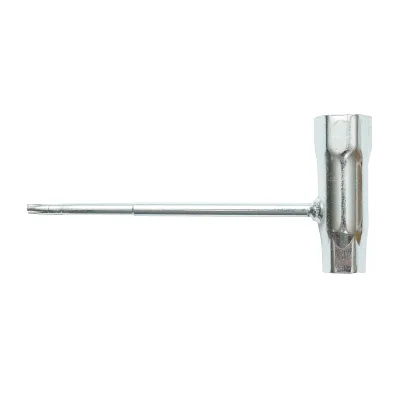 Chiave per candele per motosega 13x19x130mm con cacciavite Torx incluso - immagine 2