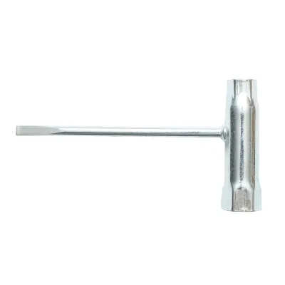 Chiave per candele per motosega 13x19x140mmmm con cacciavite destro incluso - immagine 2