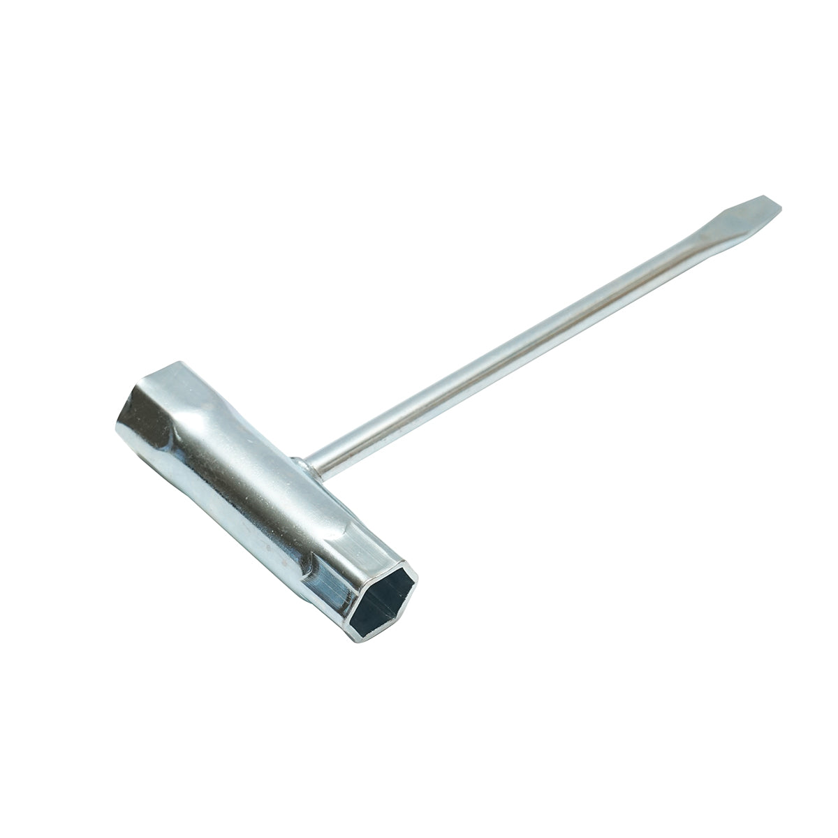 Chiave per candele per motosega 17x19x160mmmm con cacciavite destro incluso - immagine 3