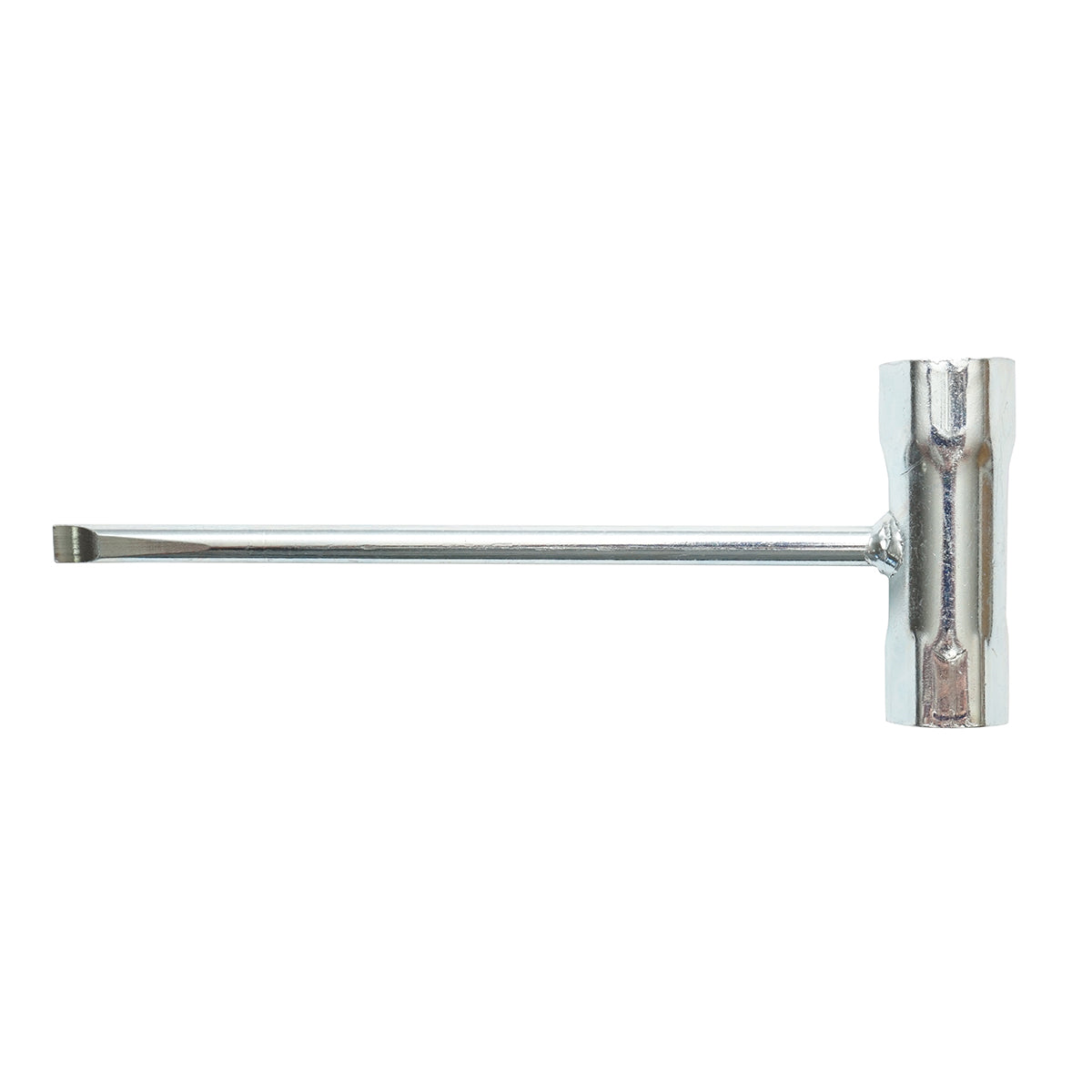 Chiave per candele per motosega 17x19x160mmmm con cacciavite destro incluso - immagine 2