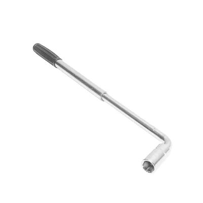 Chiave telescopica a forma di L con testa reversibile a bussola 17x19 mm - immagine 2