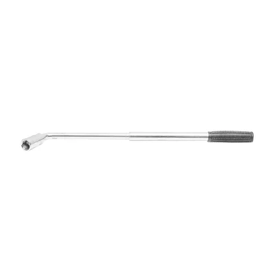 Chiave telescopica a forma di L con testa reversibile a bussola 17x19 mm - immagine 3