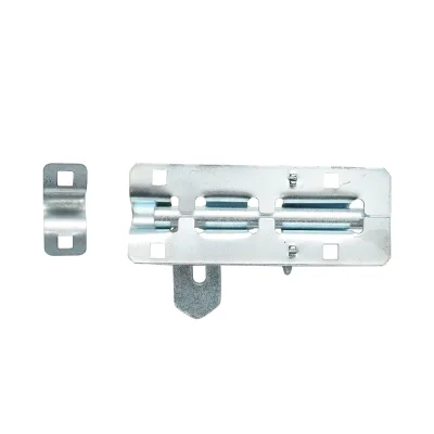 Chiavistello per cancello con blocco per lucchetto – 125 mm - immagine 4