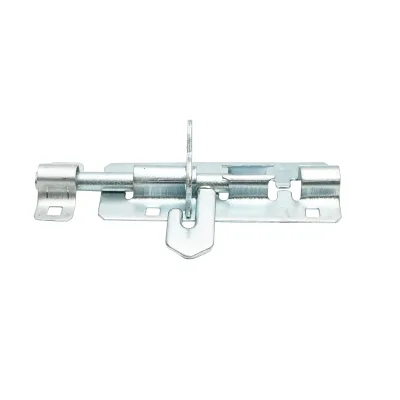 Chiavistello per cancello con blocco per lucchetto – 125 mm - immagine 3