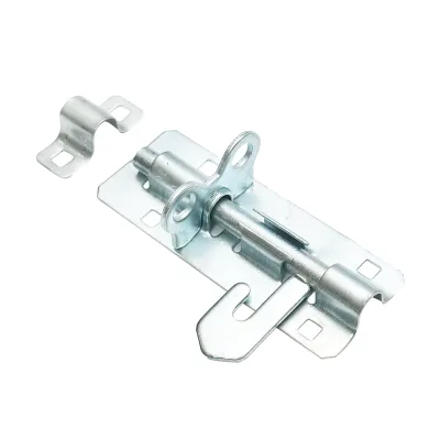 Chiavistello per cancello con blocco per lucchetto – 125 mm - immagine 2