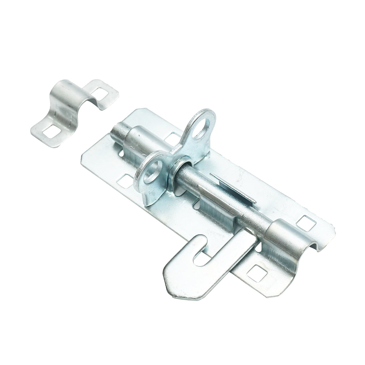 Chiavistello per cancello con blocco per lucchetto – 125 mm - immagine 2